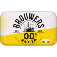Een afbeelding van Brouwers Radler 0.0% 6-pack