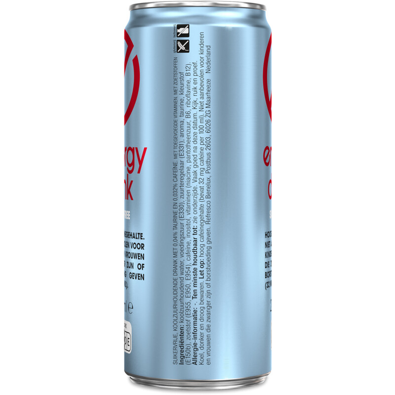 Een afbeelding van E Energy drink sugarfree
