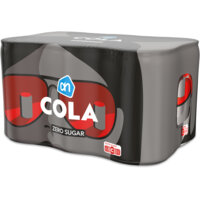 Een afbeelding van AH Cola no sugar mini 6-pack
