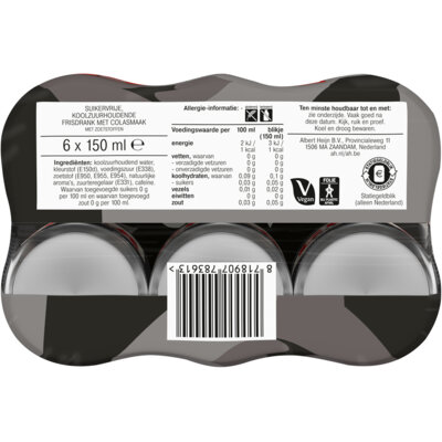 pdp-image-AH Cola no sugar mini 6-pack