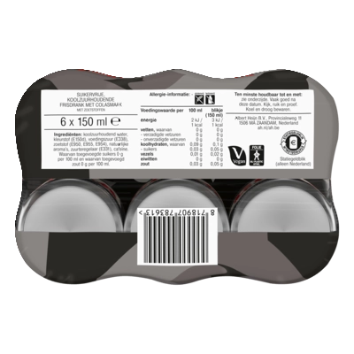 pdp-image-AH Cola no sugar mini 6-pack