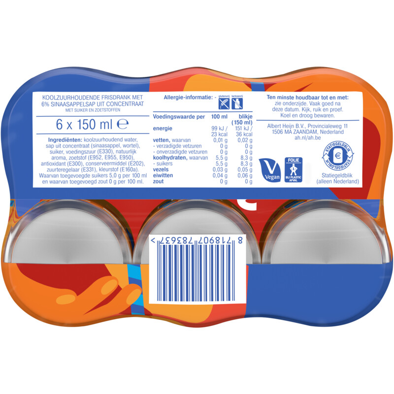 Een afbeelding van AH Sinas regular mini 6-pack