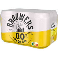 Een afbeelding van Brouwers Radler 0.0% 6-pack