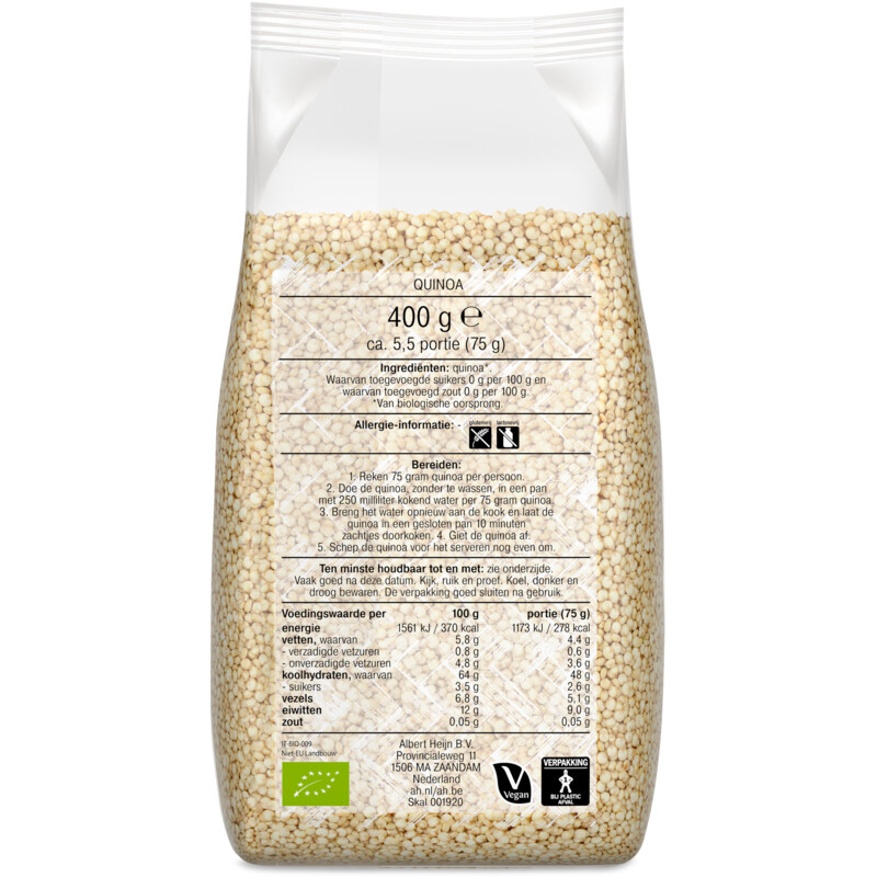 Een afbeelding van AH Biologisch Quinoa