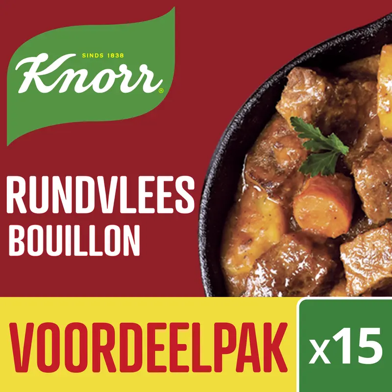 Knorr Rundvlees bouillonblokjes voordeelpak