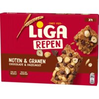 Een afbeelding van Liga Repen noten & granen chocolade