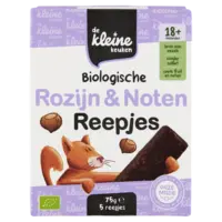 De Kleine Keuken Biologische rozijn & noten reepjes 18m+