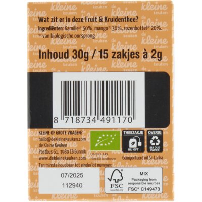 pdp-image-De Kleine Keuken Biologische fruit & kruidenthee 6m+
