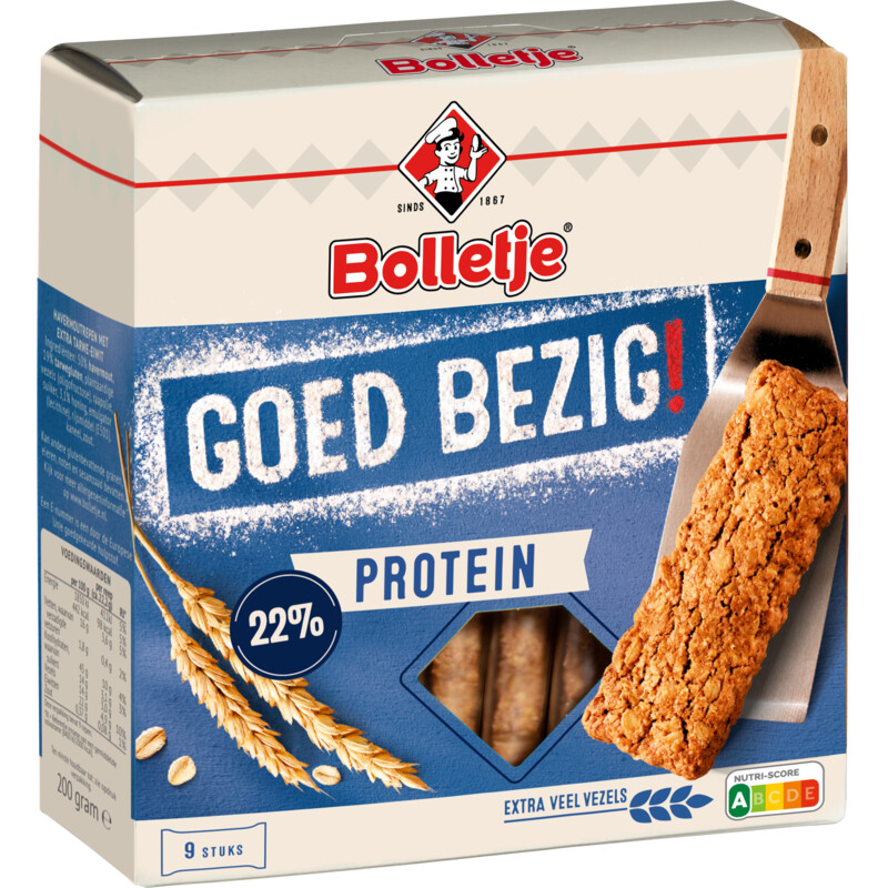 Een afbeelding van Bolletje Goed bezig protein