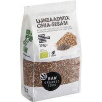 Een afbeelding van Raw Organic Food Lijnzaadmix chia-sesam bio