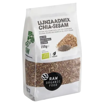 pdp-image-Raw Organic Food Lijnzaadmix chia-sesam bio
