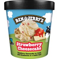 Een afbeelding van Ben & Jerry's Strawberry cheesecake