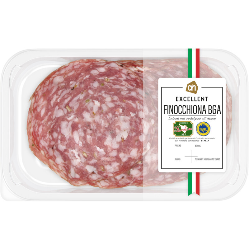 Een afbeelding van AH Excellent Salami met venkel