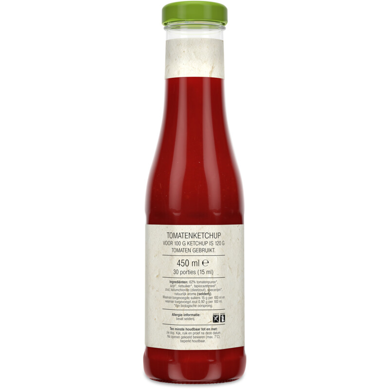 Een afbeelding van AH Biologisch Tomatenketchup