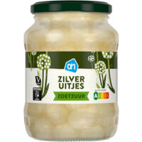 Een afbeelding van AH Zilveruitjes zoetzuur