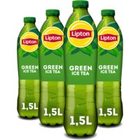Een afbeelding van Lipton Ice Tea Green 1,5L 4-pack