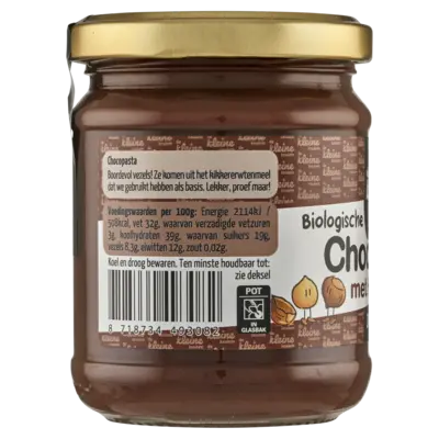 pdp-image-De Kleine Keuken Biologische chocopasta hazelnoot kids