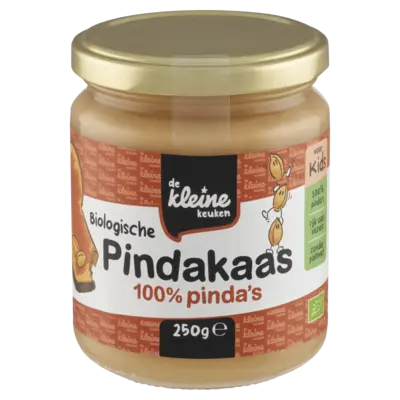 pdp-image-De Kleine Keuken Biologische pindakaas 100% pinda's kids