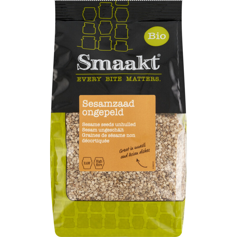 Een afbeelding van Smaakt Sesamzaad ongepeld