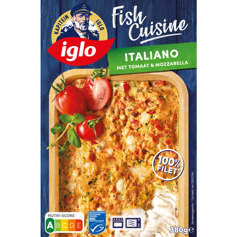 Een afbeelding van Iglo Fishcuisine Italiano