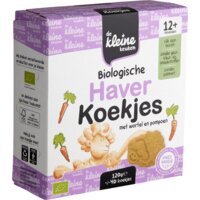 Een afbeelding van De Kleine Keuken Biologische haverkoekjes 12m+