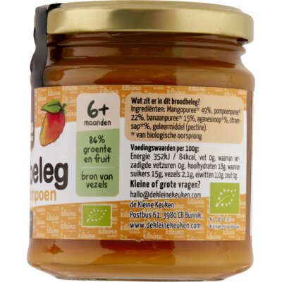 pdp-image-De Kleine Keuken Biologisch broodbeleg mango pompoen 6m+