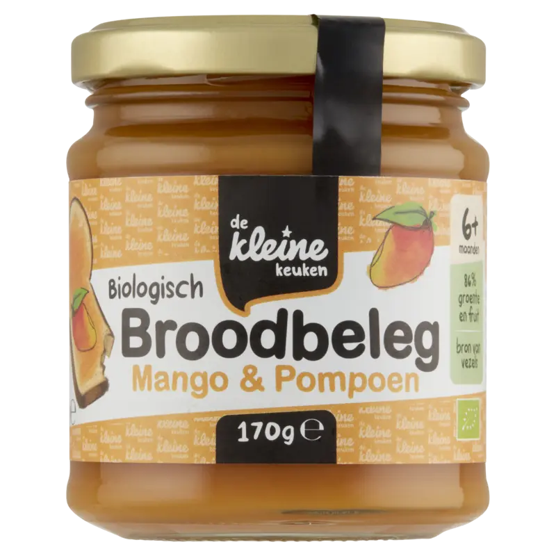 Biologisch Broodbeleg Mango & Pompoen 6+ Maanden
