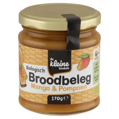 pdp-image-De Kleine Keuken Biologisch broodbeleg mango pompoen 6m+