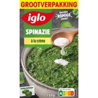 Een afbeelding van Iglo Spinazie à la crème