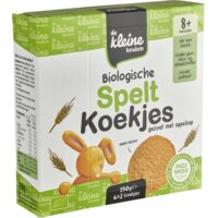 Een afbeelding van De Kleine Keuken Biologische speltkoekjes 8m+