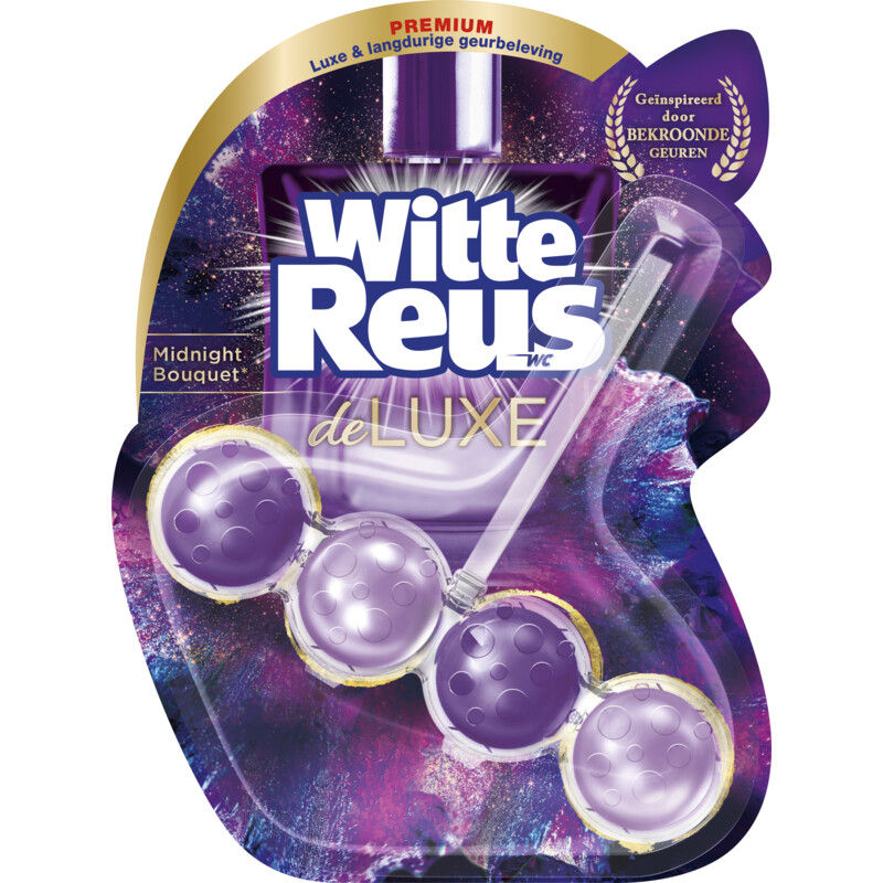 Een afbeelding van Witte Reus Toiletblok deluxe midnight bouquet