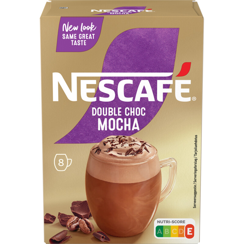 Een afbeelding van Nescafé Double choc mocha oploskoffie