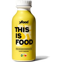 Afbeelding van Yfood This is food drinkmaaltijd happy banana
