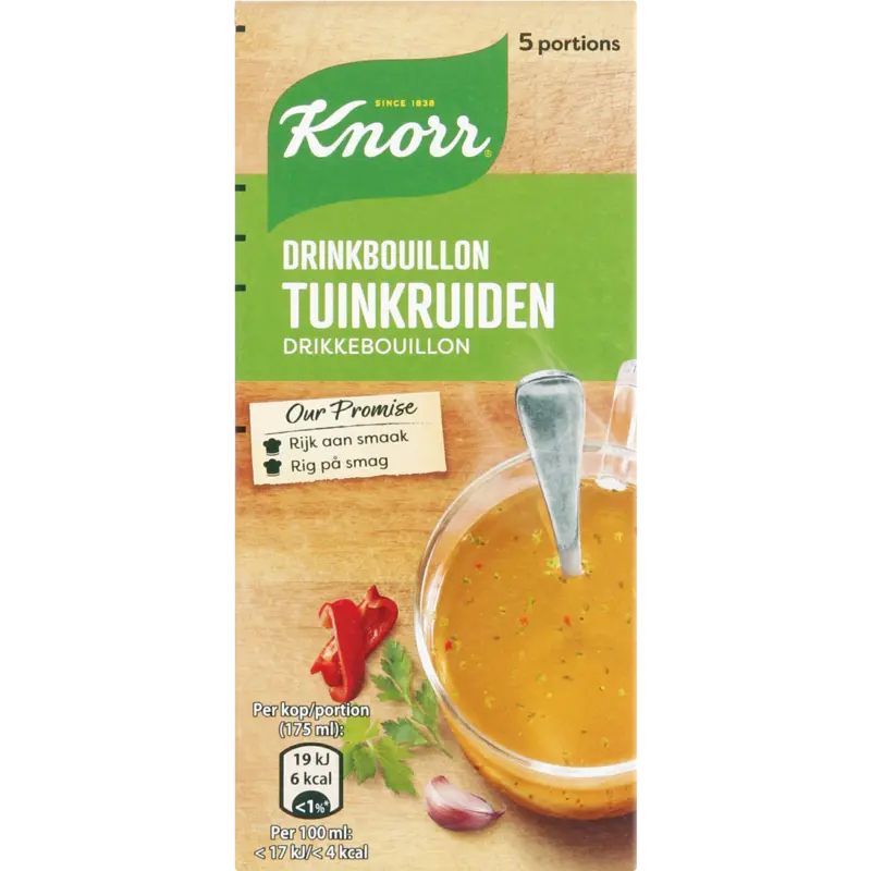 Drinkbouillon Soep Tuinkruiden