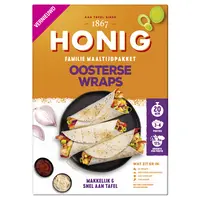 Honig Familie maaltijdpakket Oosterse wraps