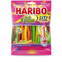 Een afbeelding van Haribo Soda straws f!zz