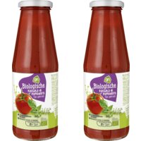 Een afbeelding van AH Biologisch Passata di pomodoro fijn gekruid 2-pack
