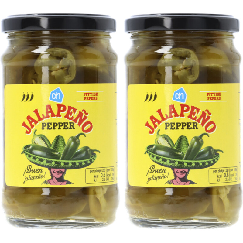 Een afbeelding van AH Jalapenos 2-pack