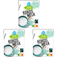 Een afbeelding van AH Biologisch Kokosmelk 3-pack
