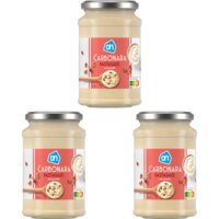 Een afbeelding van AH Pastasaus carbonara 3-pack