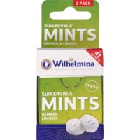 Afbeelding van Wilhelmina Suikervrije mints gember limoen