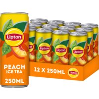 Een afbeelding van Lipton peach 12-pack