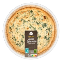 AH Quiche zalm spinazie