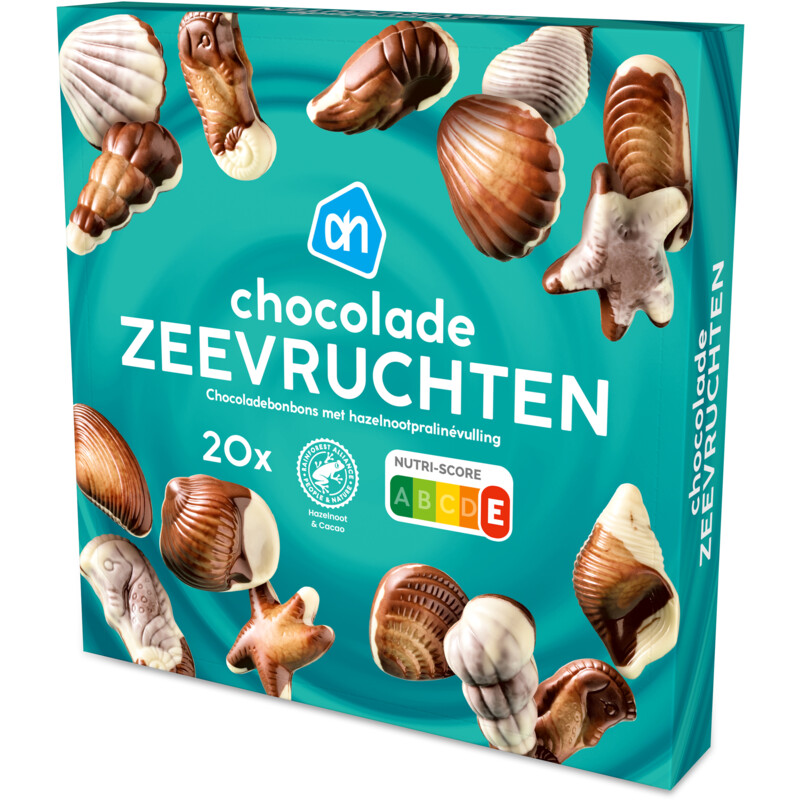 Een afbeelding van AH Chocolade zeevruchten