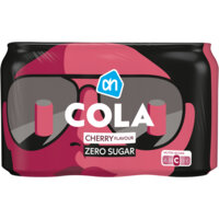 Een afbeelding van AH Cola zero sugar cherry 6-pack