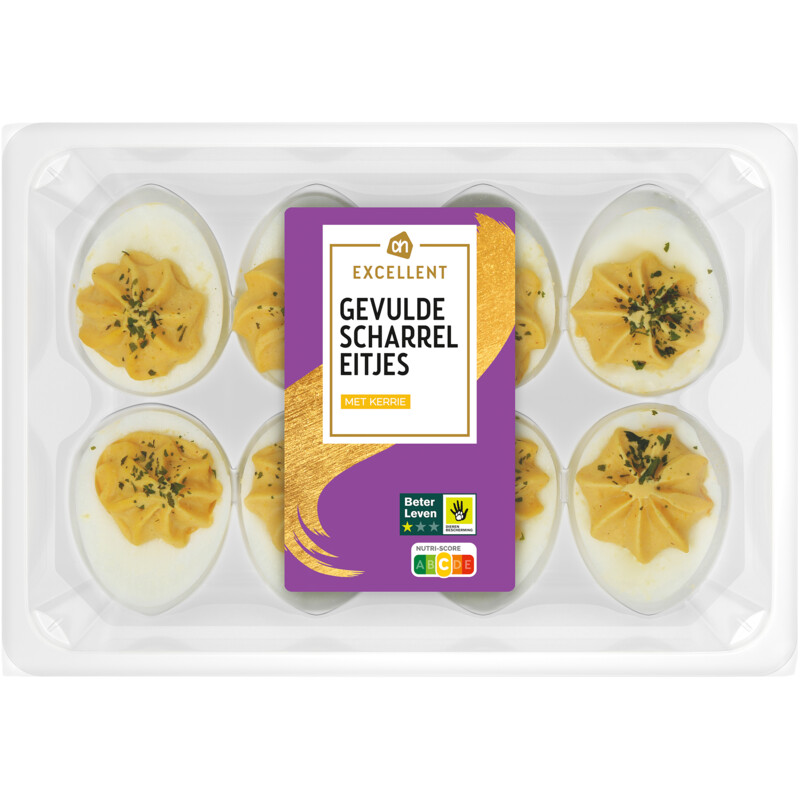 AH Excellent Gevulde scharreleitjes met kerrie