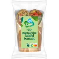 Een afbeelding van AH Terra Plantaardige wrap falafel tomaat