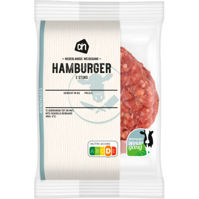 pdp-image-AH Runder hamburger 2 stuks