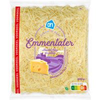 Een afbeelding van AH Geraspte Franse emmentaler bel