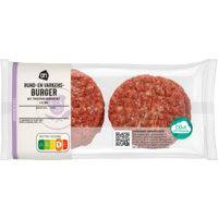 AH Rund- en varkensburger met rundereiwit